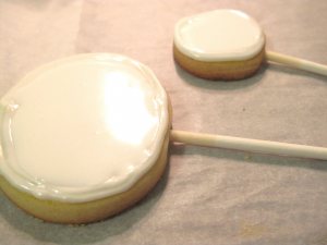 New Year's Eve cookie pops 