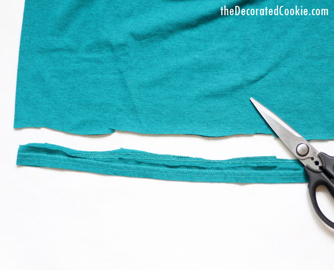 EASY NO-SEW T-shirt bracelets 
