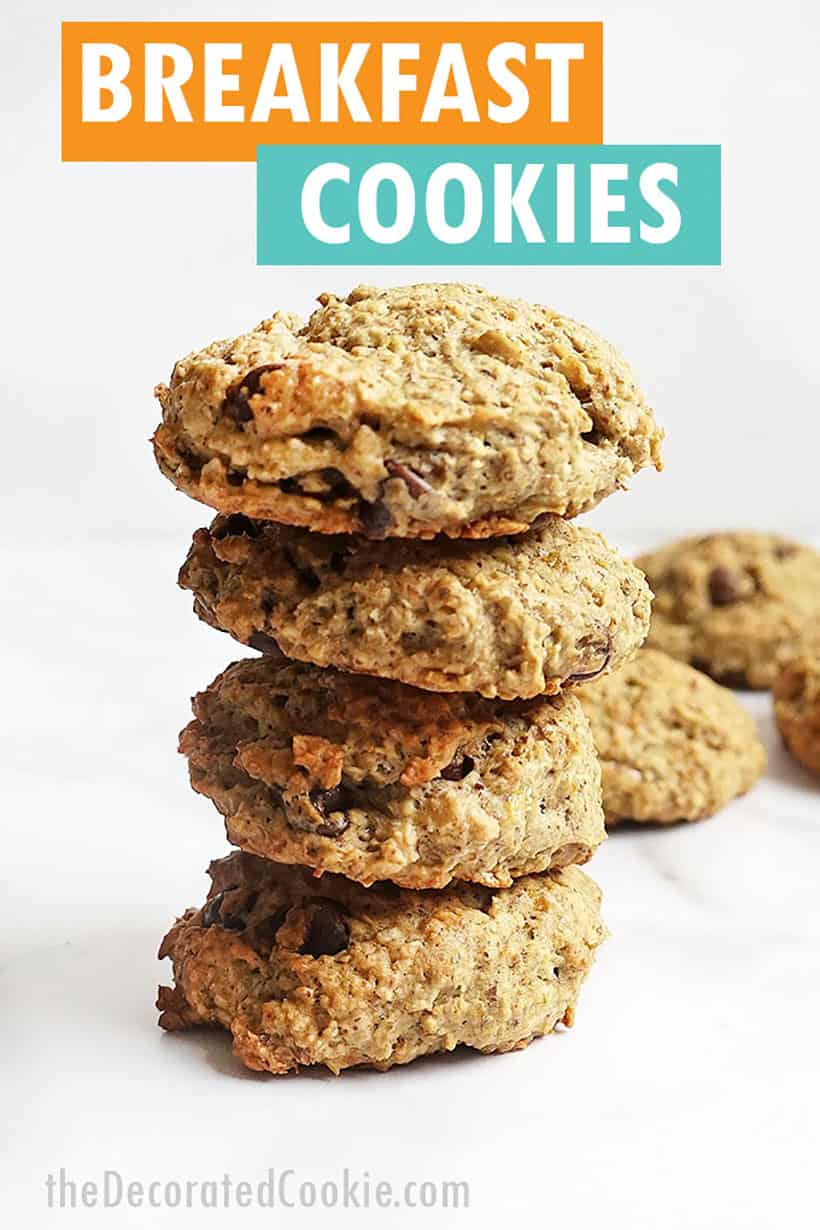 breakfast cookiess 